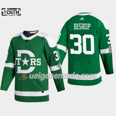 Kinder Eishockey Dallas Stars Trikot Ben Bishop 30 Adidas 2020 Winter Classic Authentic